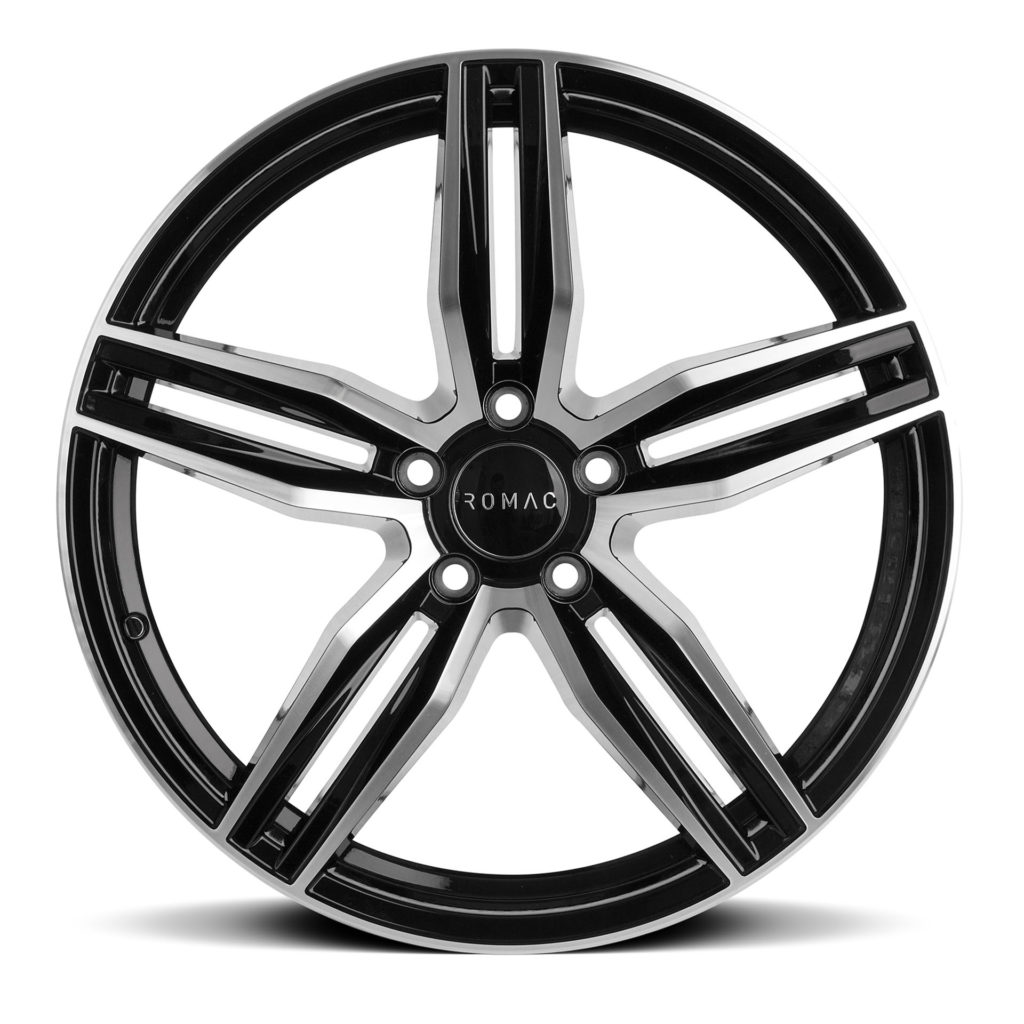 Romac Venom Black Polished Alloy Wheels Scotland