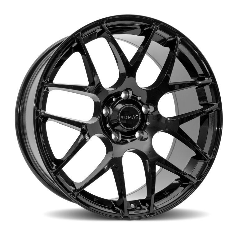 ROMAC Pulse Black Alloy Wheels Scotland